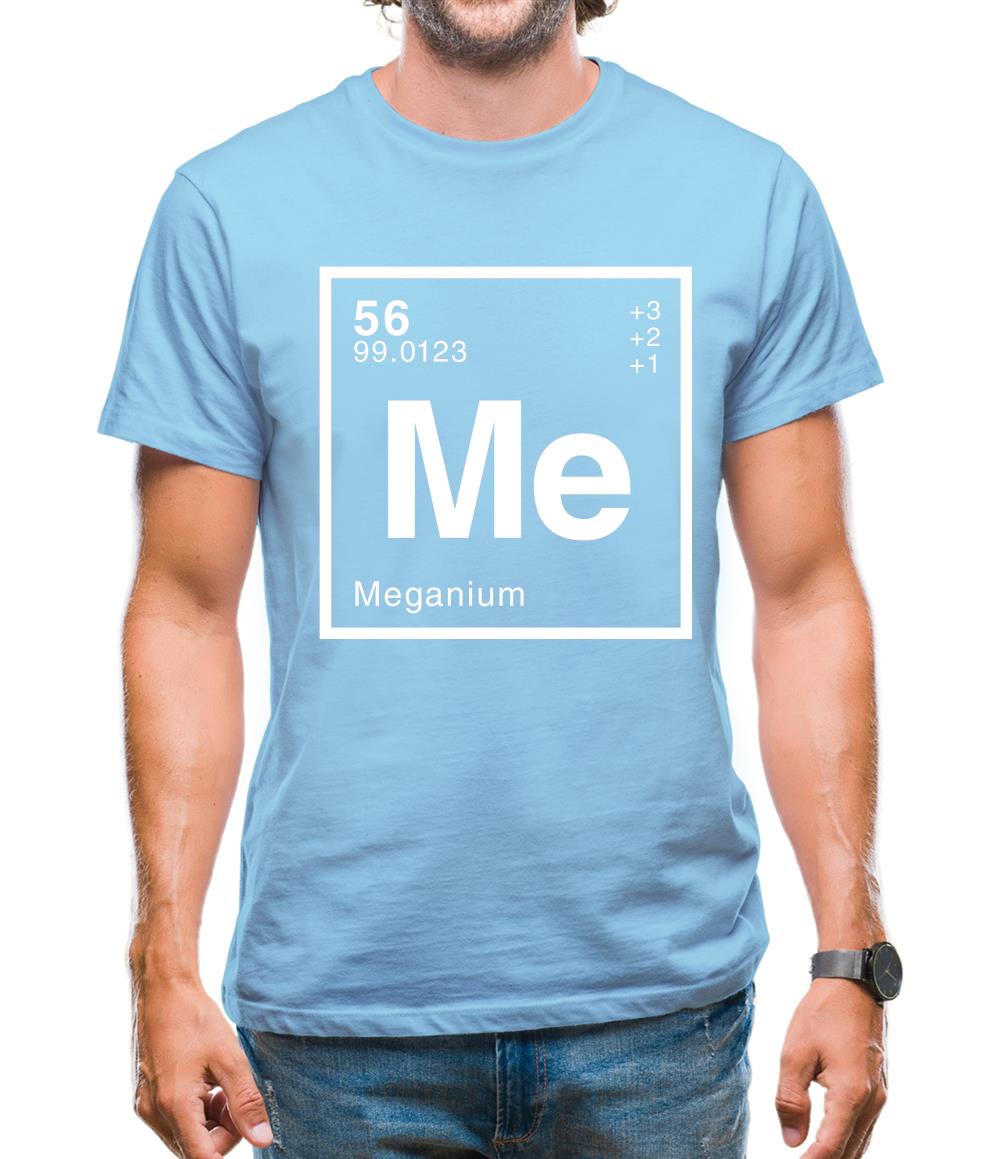 Megan - Periodic Element Mens T-Shirt Megan - Periodic Element Mens T-Shirt