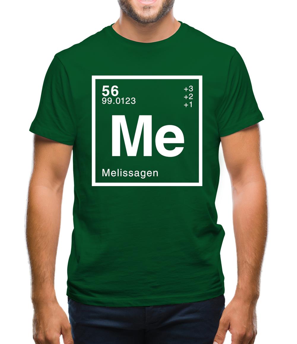 Melissa - Periodic Element Mens T-Shirt Melissa - Periodic Element Mens T-Shirt