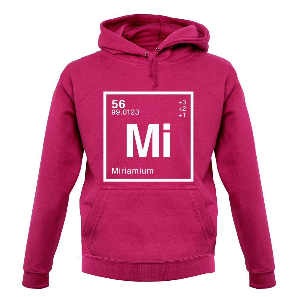 Miriam - Periodic Element unisex hoodie Miriam - Periodic Element unisex hoodie