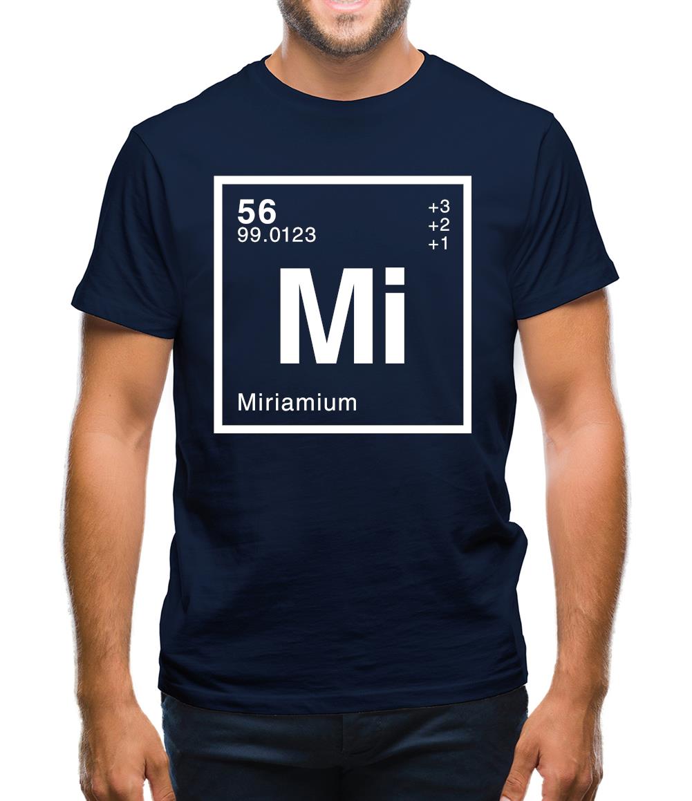 Miriam - Periodic Element Mens T-Shirt Miriam - Periodic Element Mens T-Shirt
