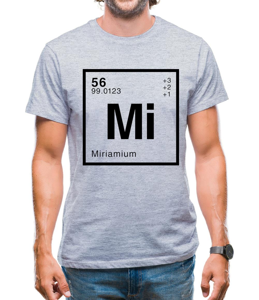 Miriam - Periodic Element Mens T-Shirt Miriam - Periodic Element Mens T-Shirt