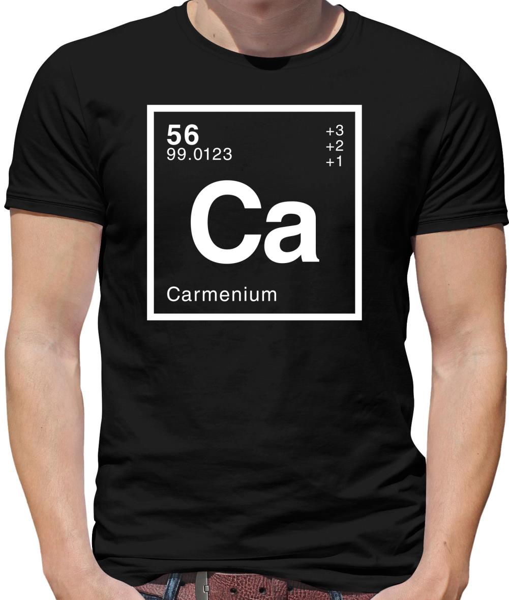 Carmen - Periodic Element Mens T-Shirt Carmen - Periodic Element Mens T-Shirt