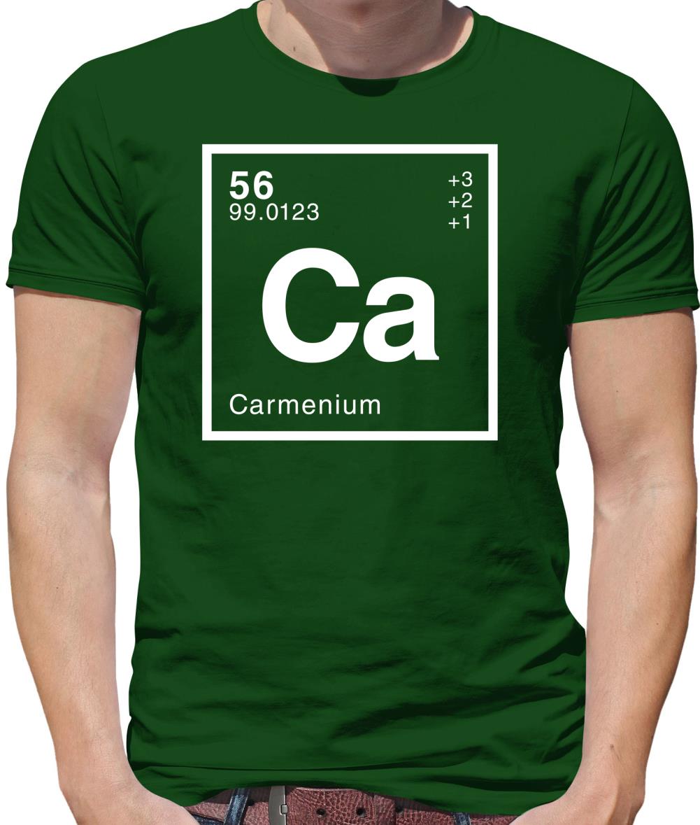Carmen - Periodic Element Mens T-Shirt Carmen - Periodic Element Mens T-Shirt