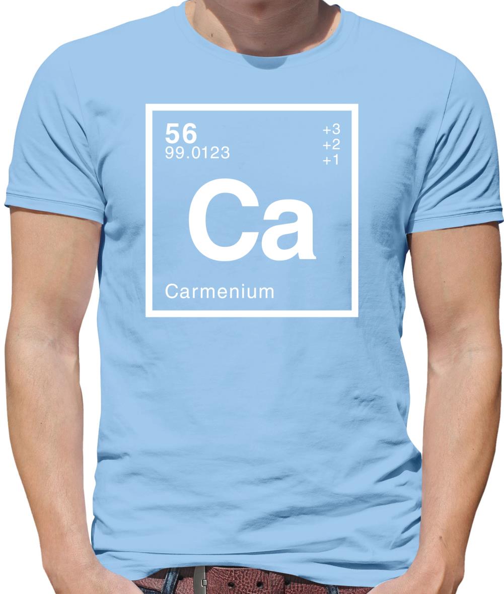 Carmen - Periodic Element Mens T-Shirt Carmen - Periodic Element Mens T-Shirt