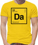Daisy - Periodic Element Mens T-Shirt Daisy - Periodic Element Mens T-Shirt