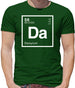 Daisy - Periodic Element Mens T-Shirt Daisy - Periodic Element Mens T-Shirt