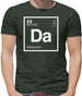 Daisy - Periodic Element Mens T-Shirt Daisy - Periodic Element Mens T-Shirt