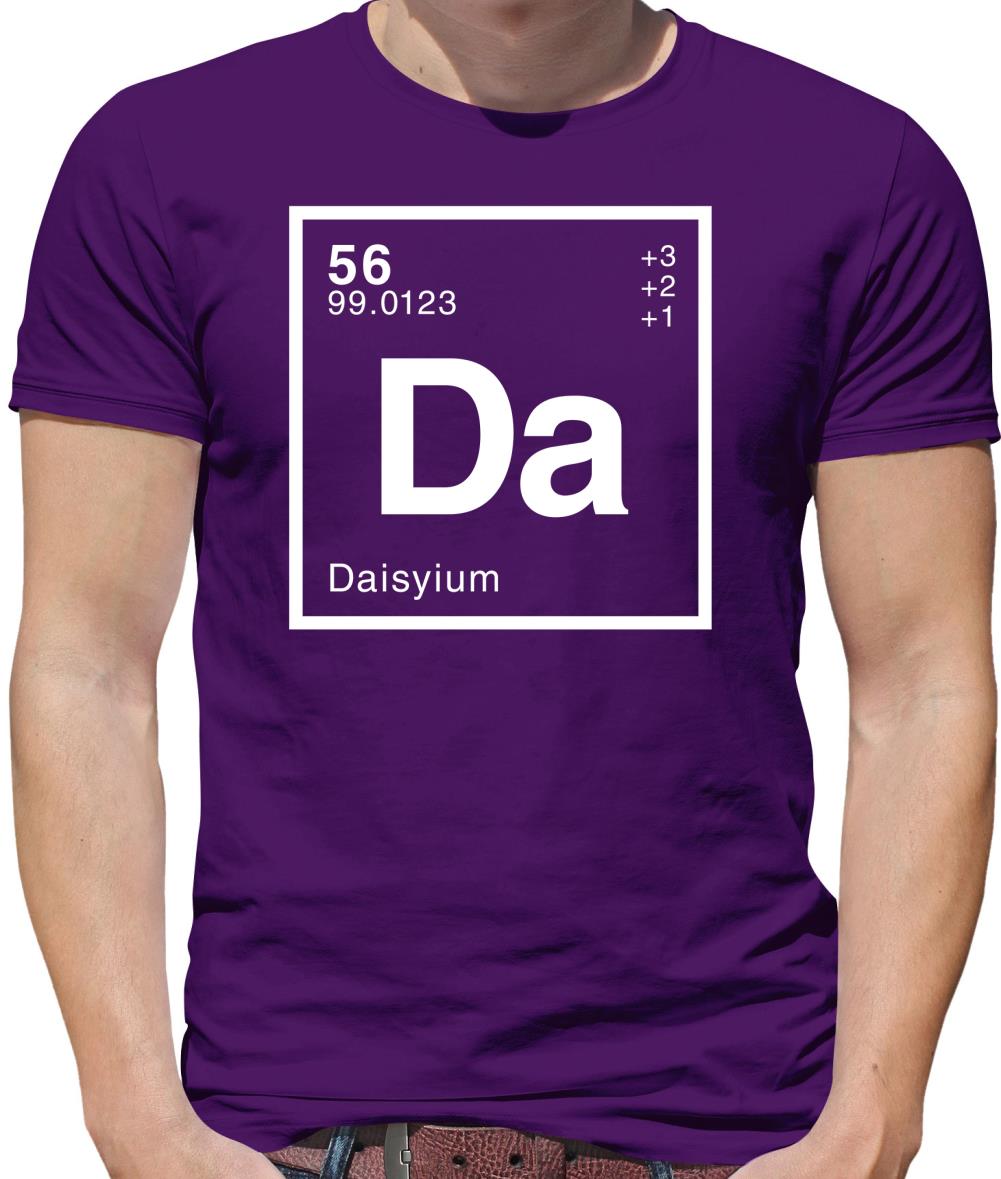 Daisy - Periodic Element Mens T-Shirt Daisy - Periodic Element Mens T-Shirt