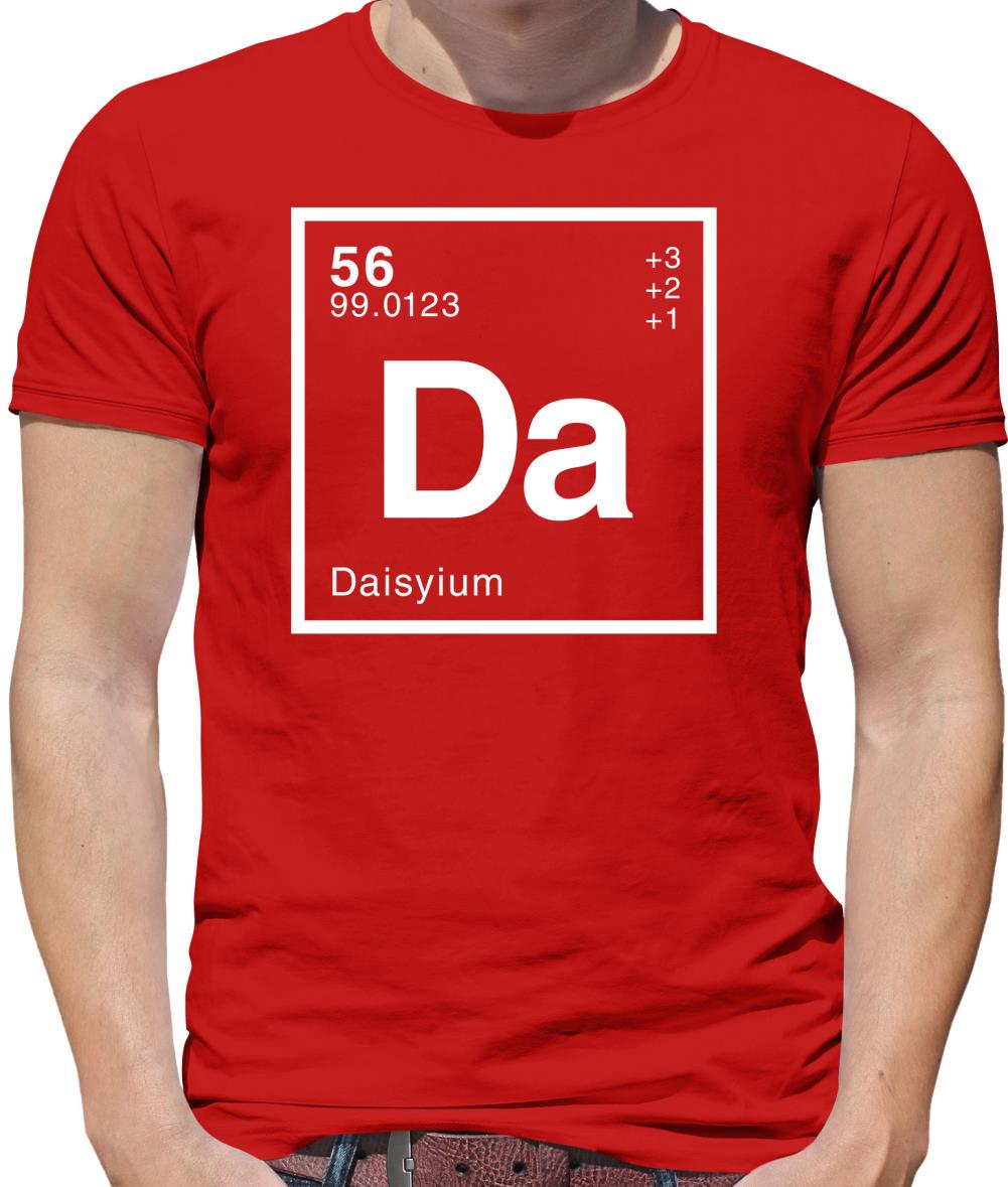Daisy - Periodic Element Mens T-Shirt Daisy - Periodic Element Mens T-Shirt