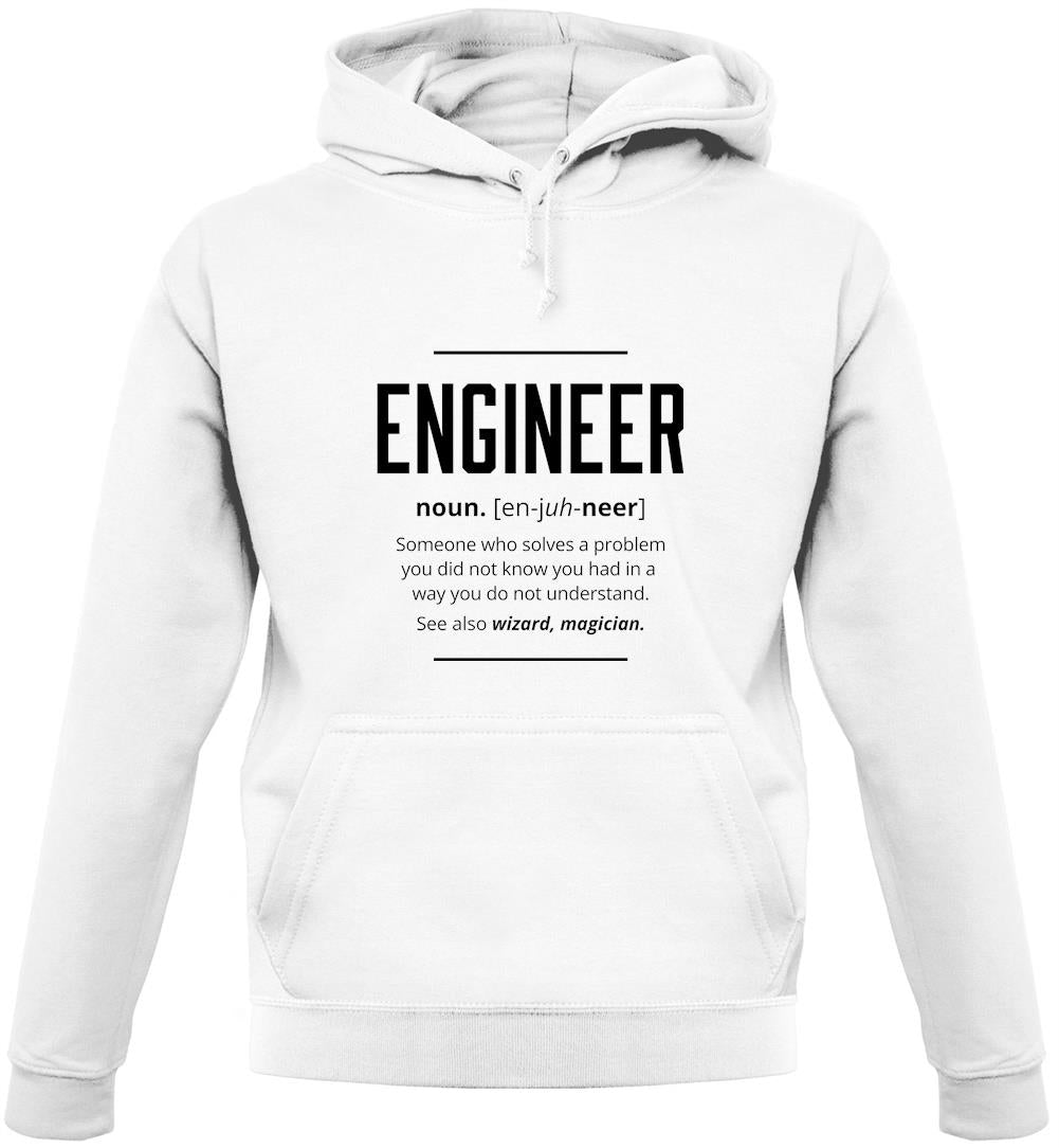 Engineer Definition Unisex Hoodie Engineer Definition Unisex Hoodie