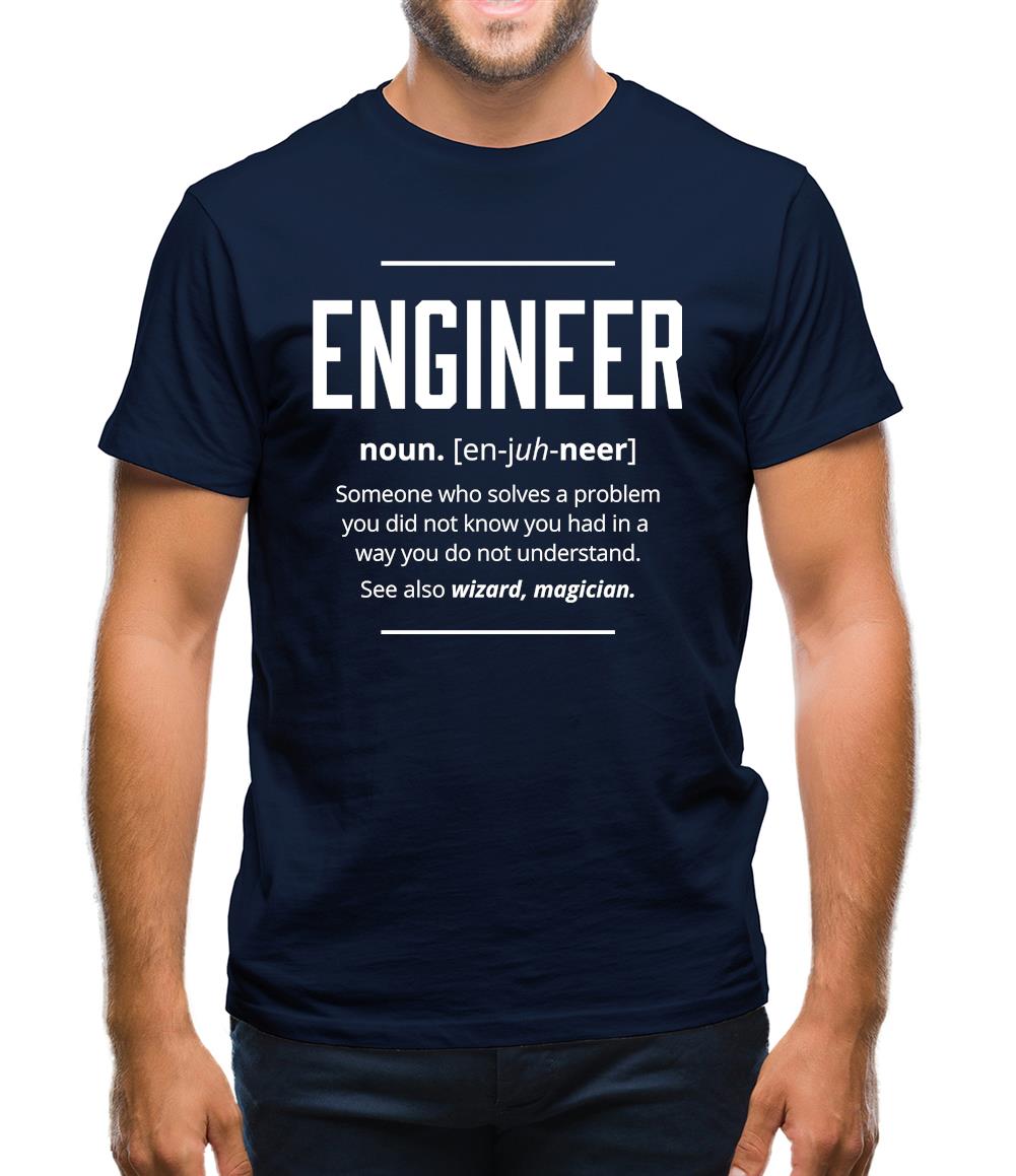 Engineer Definition Mens T-Shirt Engineer Definition Mens T-Shirt