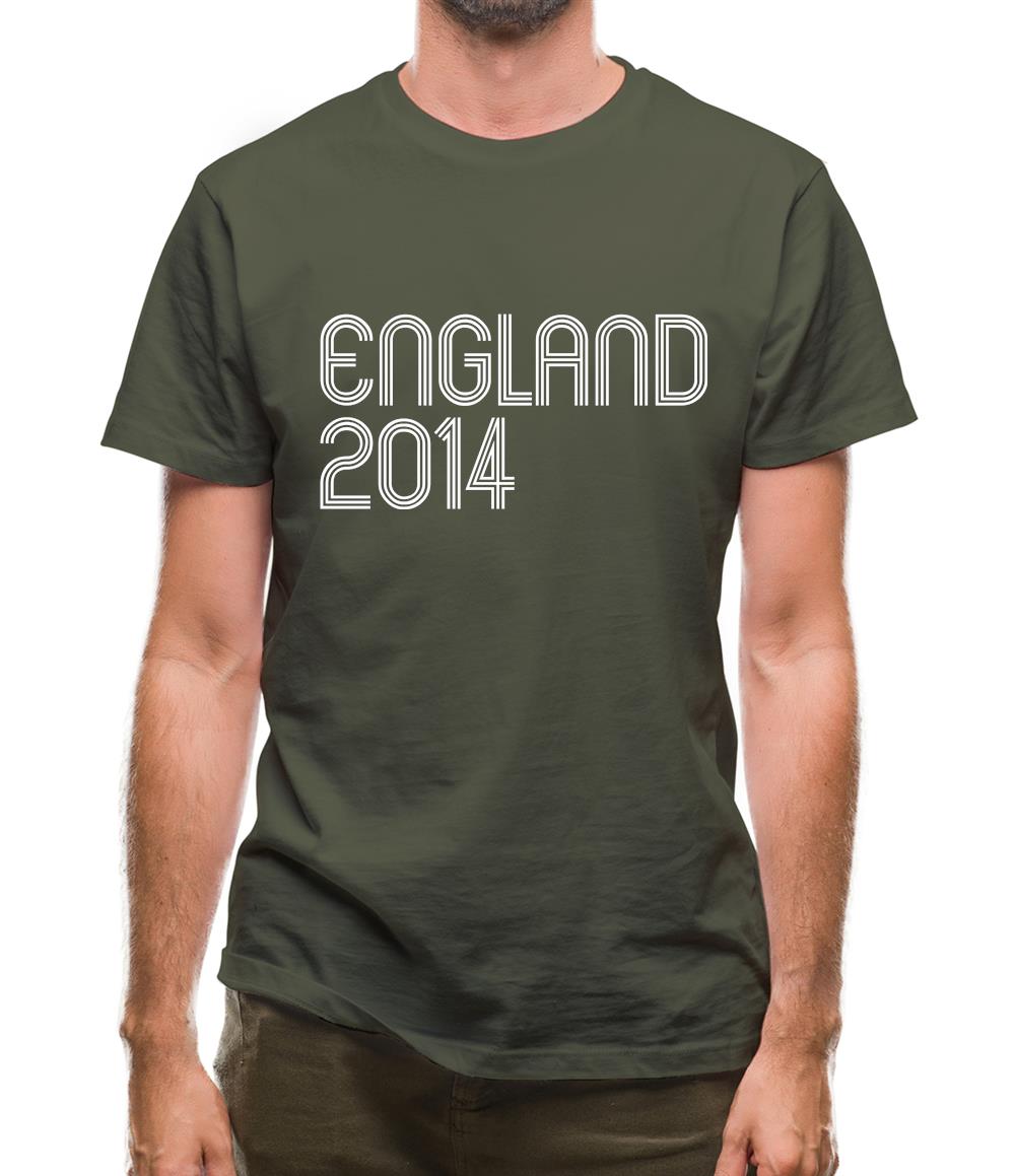 England 2014 Mens T-Shirt England 2014 Mens T-Shirt