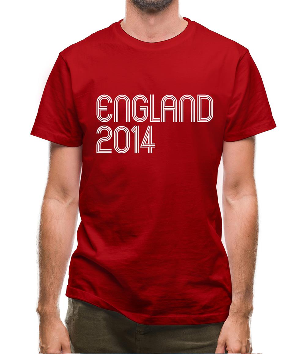 England 2014 Mens T-Shirt England 2014 Mens T-Shirt