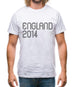 England 2014 Mens T-Shirt England 2014 Mens T-Shirt