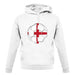 England St George Football unisex hoodie England St George Football unisex hoodie