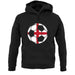 England St George Football unisex hoodie England St George Football unisex hoodie