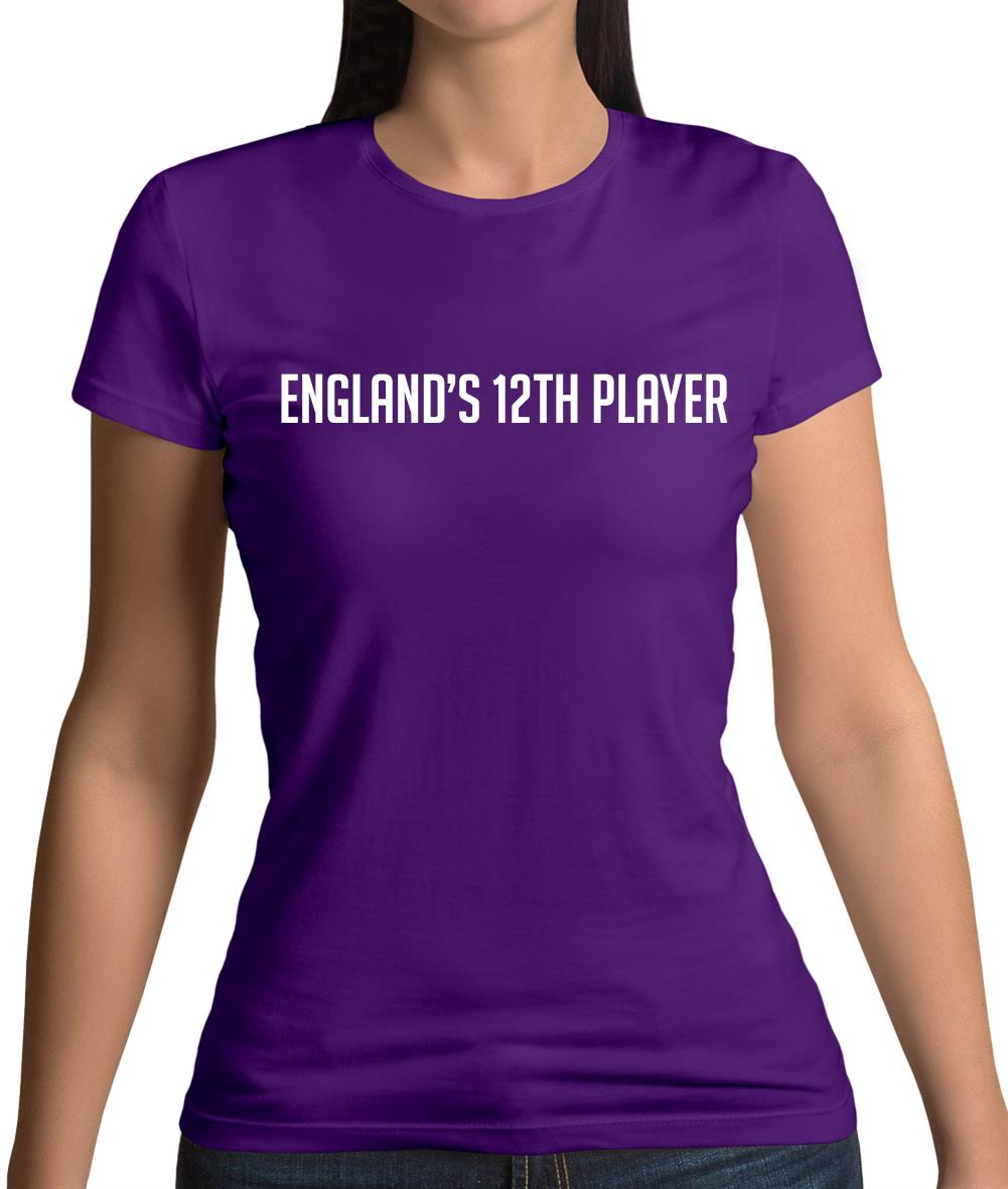 England'S 12Th Player Womens T-Shirt England'S 12Th Player Womens T-Shirt