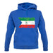Equatorial Guinea Grunge Style Flag unisex hoodie Equatorial Guinea Grunge Style Flag unisex hoodie