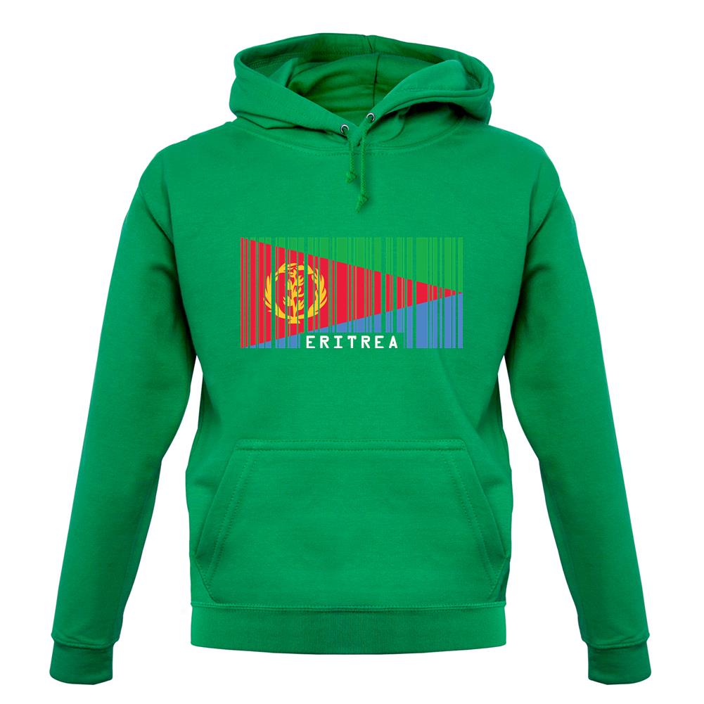 Eritrea Barcode Style Flag unisex hoodie Eritrea Barcode Style Flag unisex hoodie