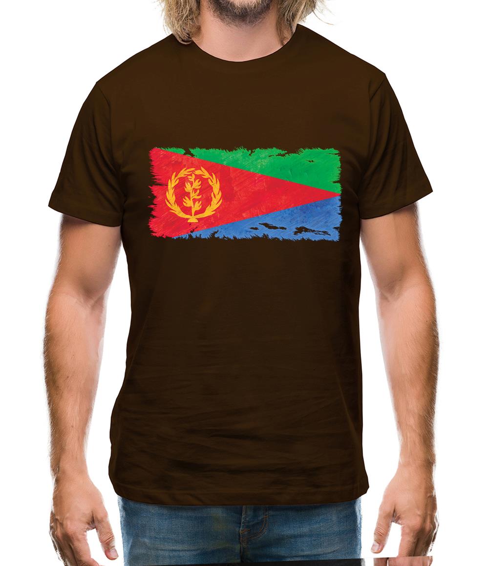 Eritrea Grunge Style Flag Mens T-Shirt Eritrea Grunge Style Flag Mens T-Shirt
