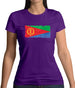 Eritrea Grunge Style Flag Womens T-Shirt Eritrea Grunge Style Flag Womens T-Shirt