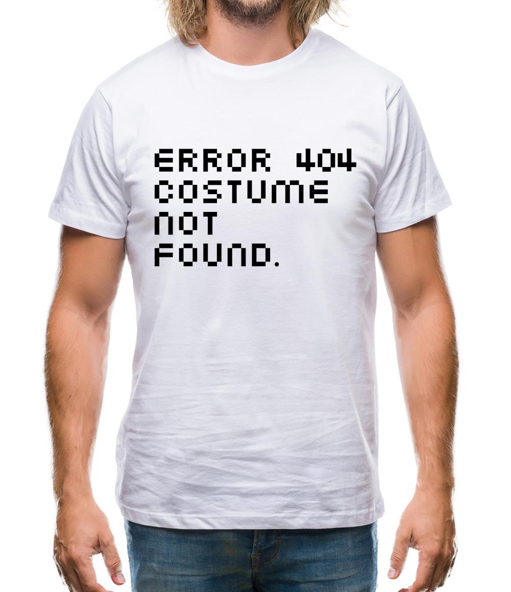 Error 404 Mens T-Shirt Error 404 Mens T-Shirt