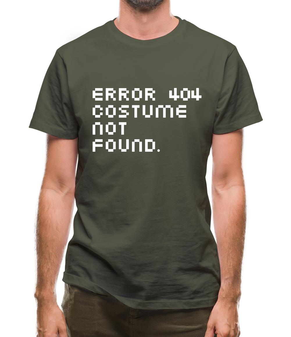 Error 404 Mens T-Shirt Error 404 Mens T-Shirt
