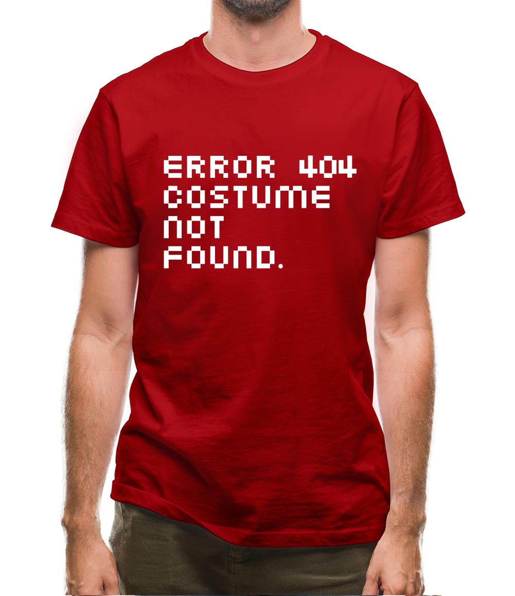 Error 404 Mens T-Shirt Error 404 Mens T-Shirt