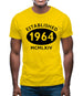 Established 1964 Roman Numerals Mens T-Shirt Established 1964 Roman Numerals Mens T-Shirt