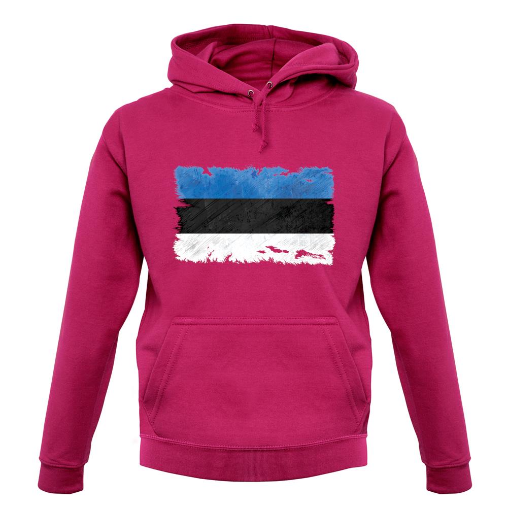 Estonia Grunge Style Flag unisex hoodie Estonia Grunge Style Flag unisex hoodie