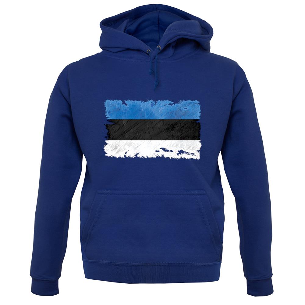 Estonia Grunge Style Flag unisex hoodie Estonia Grunge Style Flag unisex hoodie