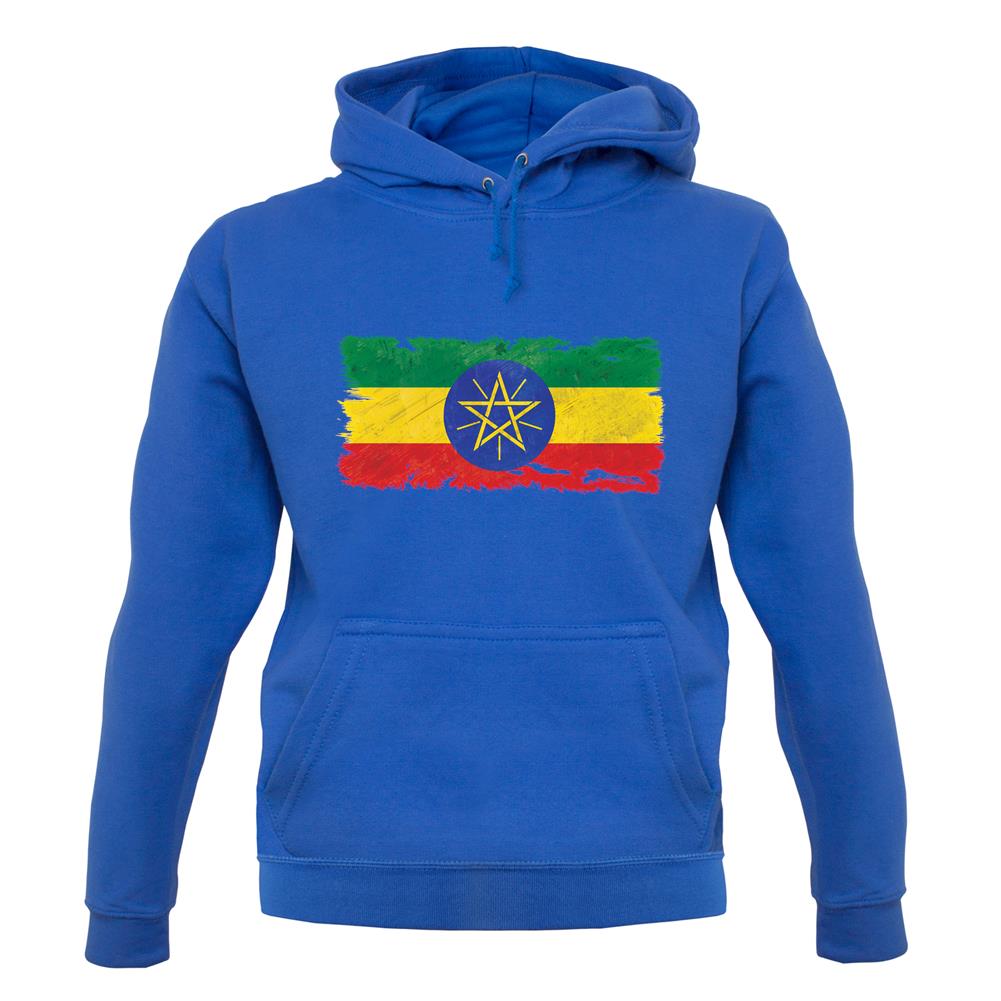 Ethiopia Grunge Style Flag unisex hoodie Ethiopia Grunge Style Flag unisex hoodie