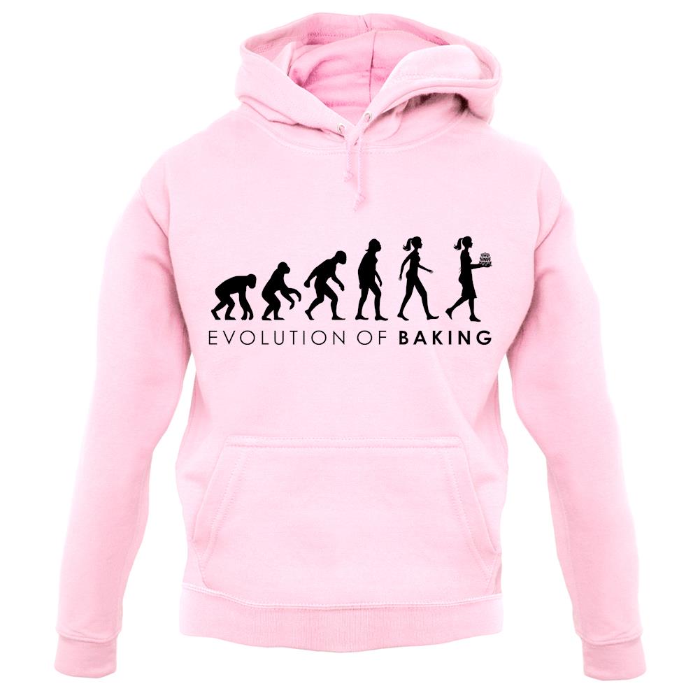 Evolution Of Woman Baking unisex hoodie Evolution Of Woman Baking unisex hoodie