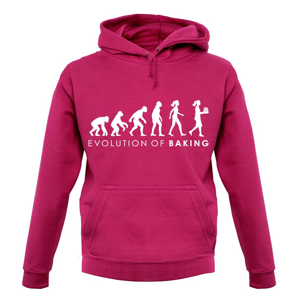 Evolution Of Woman Baking unisex hoodie Evolution Of Woman Baking unisex hoodie