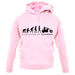 Evolution Of Woman Cruiser unisex hoodie Evolution Of Woman Cruiser unisex hoodie