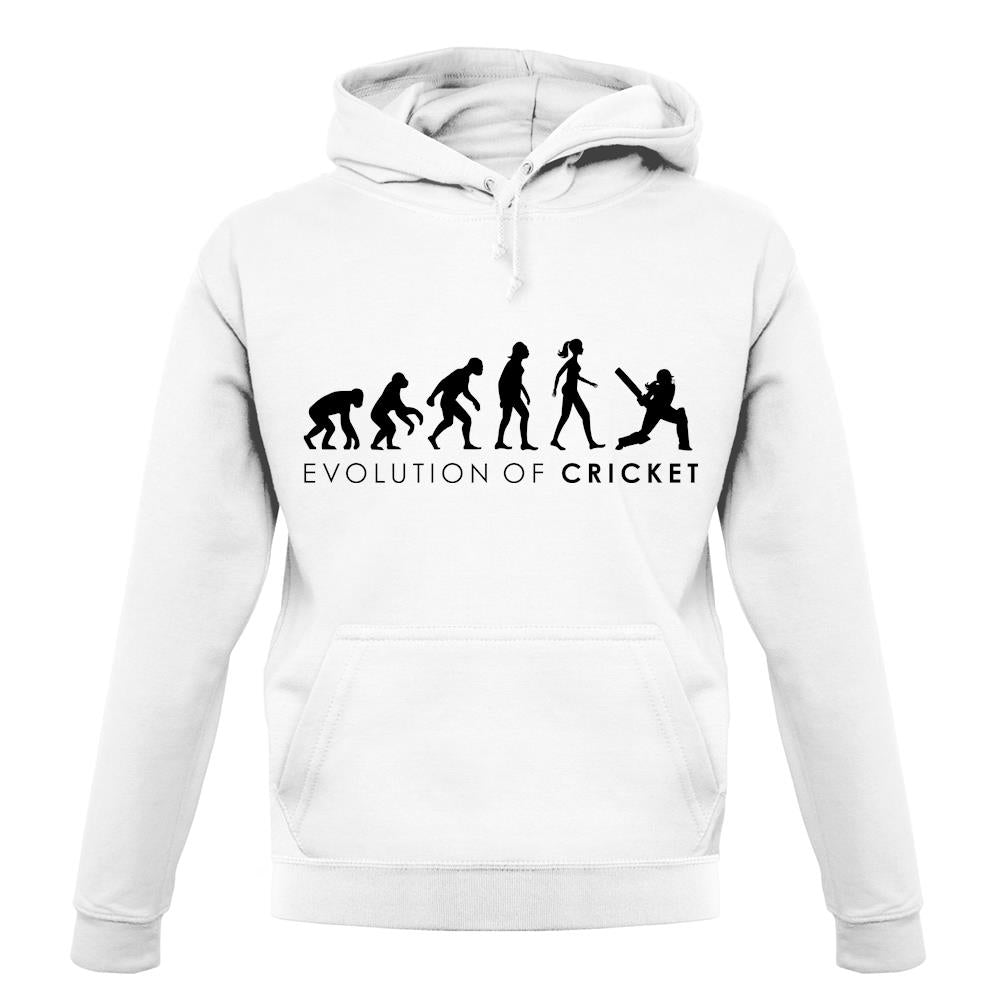 Evolution Of Woman Cricket unisex hoodie Evolution Of Woman Cricket unisex hoodie