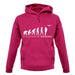 Evolution Of Woman Droning unisex hoodie Evolution Of Woman Droning unisex hoodie