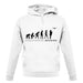 Evolution Of Woman Droning unisex hoodie Evolution Of Woman Droning unisex hoodie