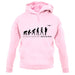 Evolution Of Woman Droning unisex hoodie Evolution Of Woman Droning unisex hoodie