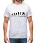 Evolution Of Woman Drumming Mens T-Shirt Evolution Of Woman Drumming Mens T-Shirt