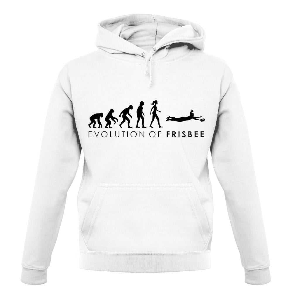 Evolution Of Woman Frisbee unisex hoodie Evolution Of Woman Frisbee unisex hoodie