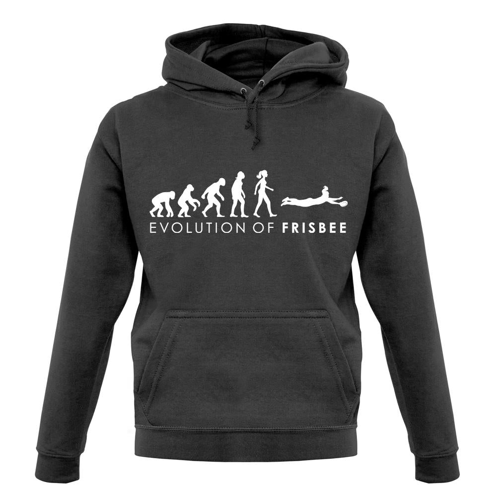 Evolution Of Woman Frisbee unisex hoodie Evolution Of Woman Frisbee unisex hoodie