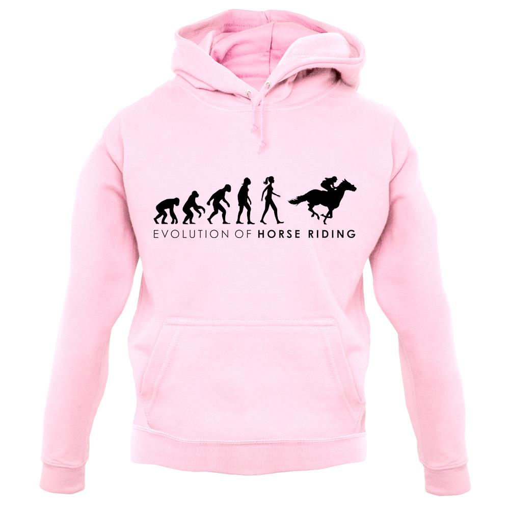 Evolution Of Woman Horse Riding unisex hoodie Evolution Of Woman Horse Riding unisex hoodie