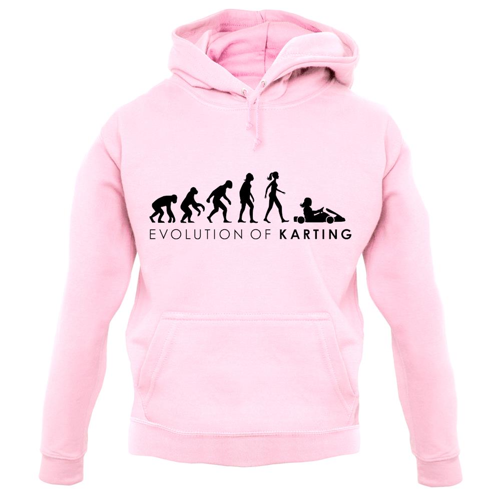 Evolution Of Woman Karting unisex hoodie Evolution Of Woman Karting unisex hoodie