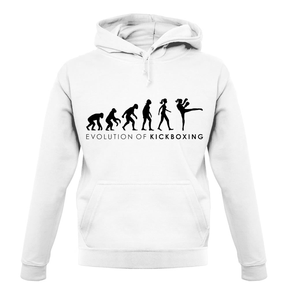 Evolution Of Woman Kickboxing unisex hoodie Evolution Of Woman Kickboxing unisex hoodie