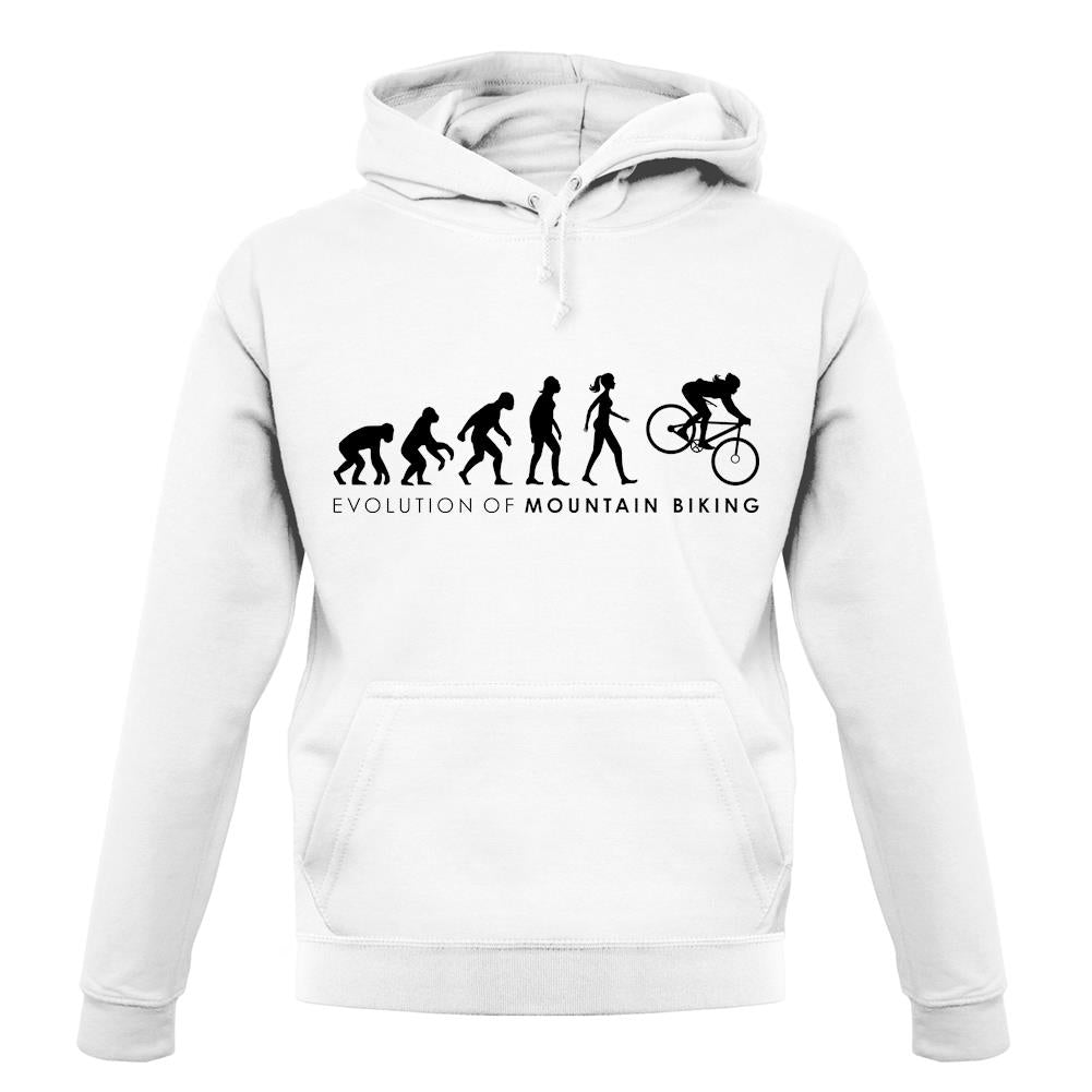 Evolution Of Woman Mountain Bike unisex hoodie Evolution Of Woman Mountain Bike unisex hoodie