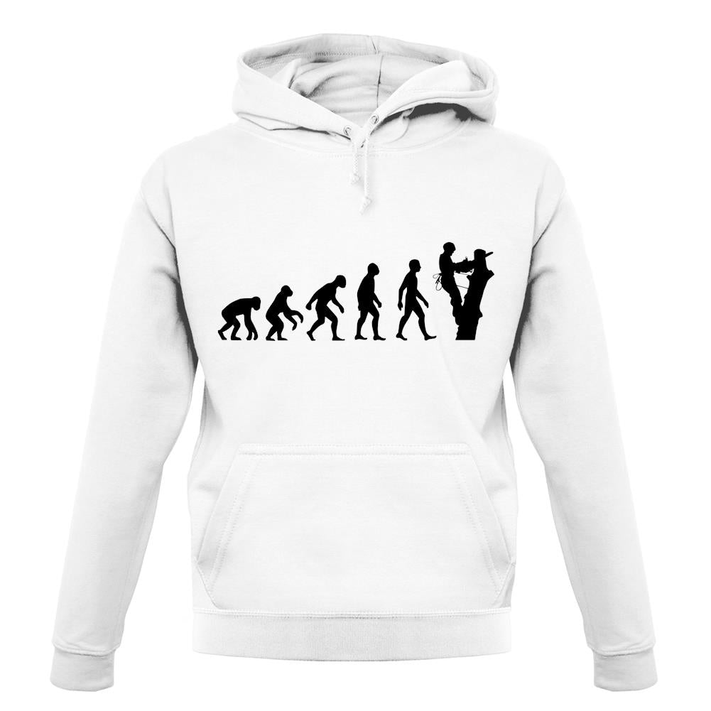 Evolution Of Man Tree Surgeon unisex hoodie Evolution Of Man Tree Surgeon unisex hoodie