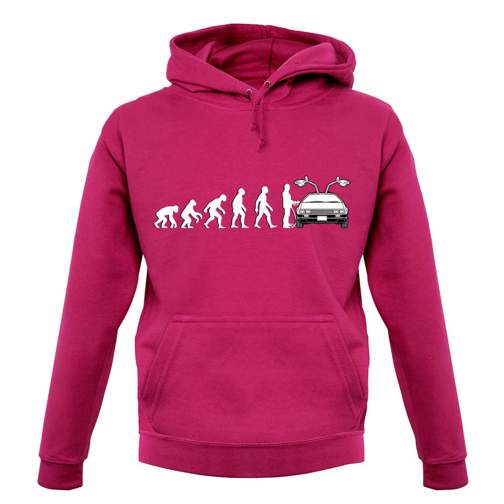 Evolution Of Man Dmc-12 Driver unisex hoodie Evolution Of Man Dmc-12 Driver unisex hoodie