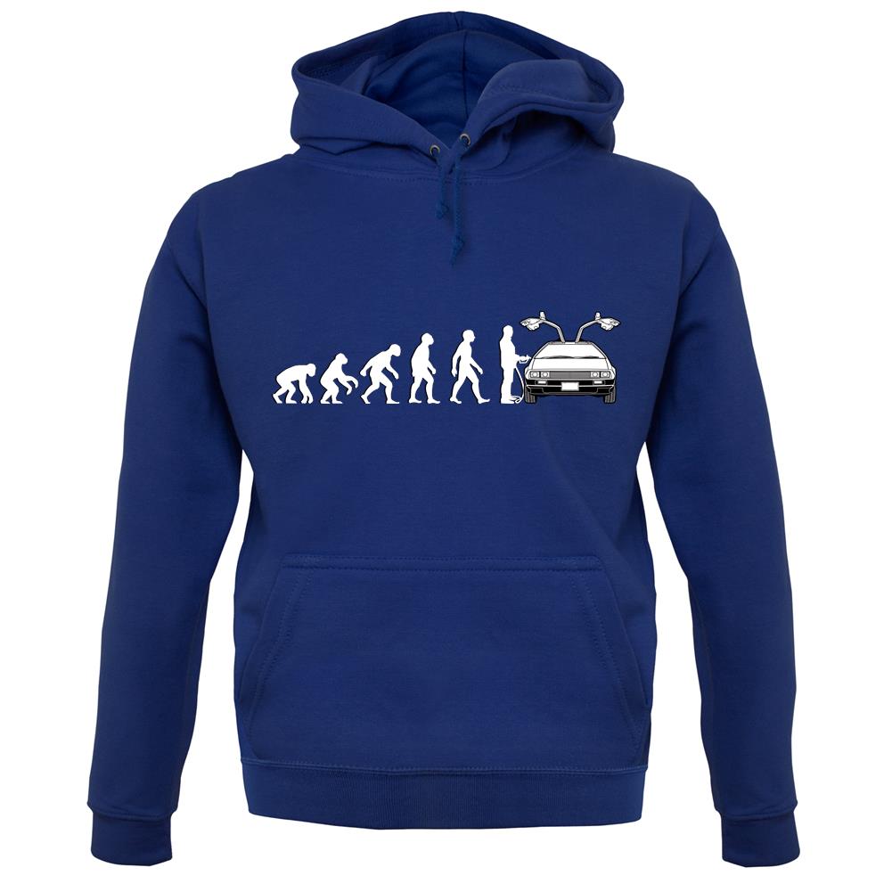 Evolution Of Man Dmc-12 Driver unisex hoodie Evolution Of Man Dmc-12 Driver unisex hoodie