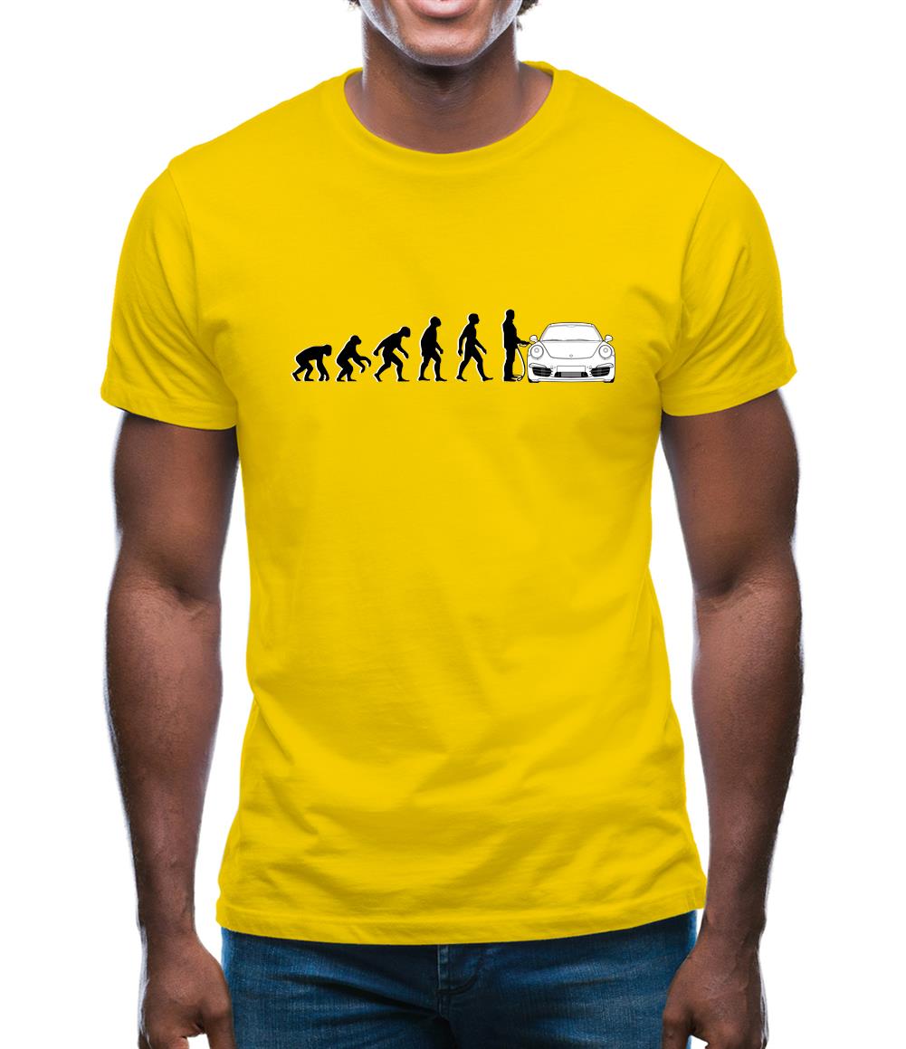 Evolution Of Man 911 Driver Mens T-Shirt Evolution Of Man 911 Driver Mens T-Shirt